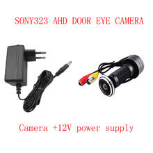 Minicámara de seguridad con agujero para puerta, mirilla de vídeo para el hogar, 1080P, HD, Ojo de puerta, CCTV, Chip AHD SONY323, luz de estrella de 2MP, 0.001 Lux, con cable 2024 - compra barato