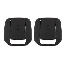 2 Pieces Rear Seat Isofix Mount Cover For BMW E90 E91 E81 E87 Replaceable Black 2024 - buy cheap