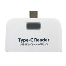 Type-C Card Reader USB C 3.1 Type C To USB 3.0 OTG HUB Adapter Memory Card Readers Plug And Play 2024 - buy cheap