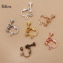 Boyute (50 peças/lote) 13*19mm u forma de metal bronze sem piercing orelha clipe materiais diy brincos artesanais acessórios jóias 2024 - compre barato