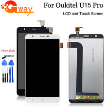 Black/White For Oukitel U15 Pro LCD Display Touch Screen Screen Digitizer Assembly Repair Parts +Tools lcd for u15 Pro LCD 2024 - buy cheap