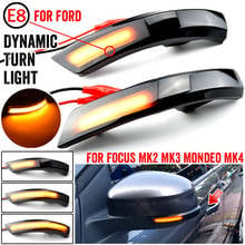 Dynamic Blinker For Ford Focus 2 MK2 Focus 3 MK3 3.5 Mondeo MK4 LED Turn Signal flowing Mirror light Repeater Blinker 2024 - buy cheap