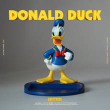 1pcs 11cm Disney Donald Duck Paperweight ornament model cute doll cartoon creative stationery collection ornaments 2024 - buy cheap