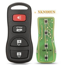 Kutery chave remota universal xfac00en xhorse, 4 botões chave para nissan separado ferramenta chave vvdi2 2024 - compre barato