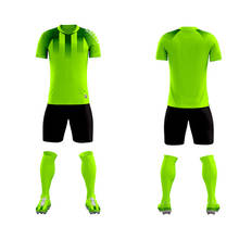 2021 Football Jersey Uniforms Kids Men's Soccer Sets Boys Adult Sport Training Suit Blank Women Running Tracksuit Clothes Custom 2024 - buy cheap
