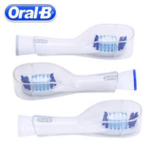 Oral B Cabeças Escova de Dentes Elétrica Transparente Cap Remover Poeira escova de Dentes de Viagem Capa Protetora Tampa de Higiene Oral 2024 - compre barato