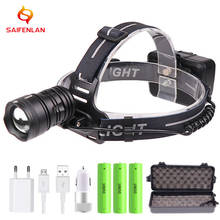 XHP70.2 Head Light Super Bright Led Headlamp USB Rechargeable Head Torch Lantern 3*18650 battery for Fishing Camping Hunting 2024 - buy cheap