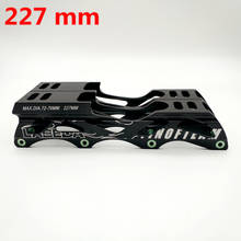 Free shipping roller skate frame 227 mm incline skate frame 2024 - buy cheap