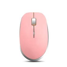 2.4G Wireless Mouse Cute Ultra Thin Silent Computer Pink Mice For Girl 1600DPI Office 3D USB Optical Game Mause For Laptop PC 2024 - buy cheap