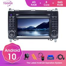 TOOPAI Android 10 For Mercedes Benz Sprinter Viano Vito B-class B200 B180 2004-2012 Car Multimedia Player GPS Navi Auto Radio 2024 - buy cheap