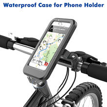 Adjustable Bicycle Mobile Phone Bracket Touch Screen Magnetic Bike Phone Mount 360 Degree Rotatable Waterproof Cell Phone Holder 2024 - buy cheap