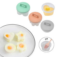 NICEYARD-hervidor de huevos de plástico con tapa, utensilio de cocina para cocinar al vapor, cepillo, desayuno, 4 unids/set 2024 - compra barato