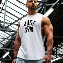 Muscleguys-Camiseta sin mangas de Fitness para hombre, ropa de gimnasio, Canotte, culturismo, chaleco de entrenamiento 2024 - compra barato