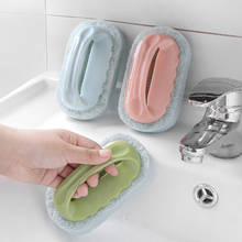 Hot Cleaning Sponge Cleaning Brush Bath Tiles Brush Wash Bowl Pot Sponge Eraser Bathroom Kitchen Cleaning Brush Tools 2024 - buy cheap