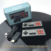 Y2 PLUS USB GAME CONSOLE 600 games in Y2 4K USB Wireless Handheld TV Video Game Console 2024 - buy cheap