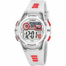 Children's luminous alarm multi-function electronic watch fashion luminous waterproof multi-function electronic watch часы 50* 2024 - buy cheap