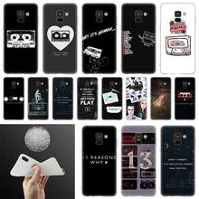 13 reasons whyPhone Case For Samsung Galaxy A52 A32 A42 A12 A72 5G A50 A51 A21S A3 A5 A6 A7 A8 Plus 2018 2017 Cover Coque 2024 - buy cheap