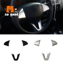 Cubierta embellecedora para volante de coche, accesorios para Honda FIT JAZZ 2014 2015 2016, 3 uds. 2024 - compra barato