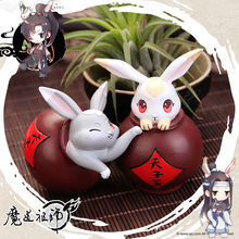 Gran Maestro del cultivo demoníaco, Lan, Wangji, Wei, Wuxian, Mo, Zu, Shi, MDZS, lindo Conejo, imán 3D, pegatina de regalo 2024 - compra barato