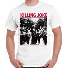 Killing Joke Malicious Damage Laugh? I Nearly Bought One Punk Rock T Shirt male brand t-shirt summer men cotton tshirt 2024 - buy cheap