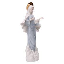Rezando santa virgem maria nossa senhora lourdes estátua santa católica estátua figura decoração 30cm 11.8 polegada novo 2024 - compre barato