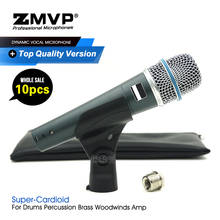 10pcs/Lots Grade A BETA57A Professional Performance Dynamic Wired Microphone BETA Handheld 57A Mic For Karaoke Live Vocals Stage 2024 - buy cheap