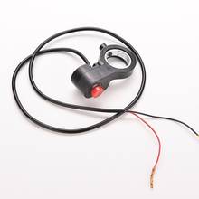 1pc 0.7m cabo atv chifre starter kill botão interruptor novo 7/8 universal handlebar universal motocicleta guiador interruptor e-bike motor único interruptor 2024 - compre barato