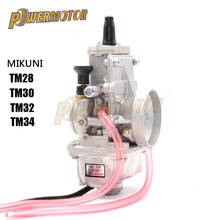 Carburetor Vergaser Carb TM28 TM30 Flat Slide 34mm Carburetor Spigot TM34-2 42-6100 TM-32 rep FOR Mikuni Honda 250 LT250 Racing 2024 - buy cheap