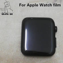 Водонепроницаемая Защита экрана для apple watch 5 4 3 38 мм 40 мм 44 мм 42 мм (не закаленное мягкое стекло), пленка для Iwatch 4/5/6/SE 2024 - купить недорого