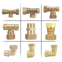 1/2" Male/Female Thread Brass Connector Garden Water Connector Water Faucet Coupling Adapter Pipe Plumbing Pneumatic Fittings 2024 - buy cheap