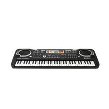 61 teclas de teclado digital piano órgão eletrônico usb instrumento musical crianças brinquedo com microfone piano elétrico para crianças 2024 - compre barato