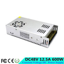 Small Volume Single Output 600W 48V 12.5A Switch Power Supply Transformer AC110V 220V TO DC48V SMPS for CNC Router Stepper Light 2024 - buy cheap