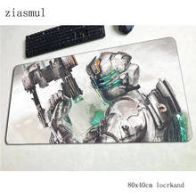 Tapete do rato do espaço morto 80x40cm gaming mousepad anime lindo escritório notbook mesa esteira xl jogos do padmouse 2024 - compre barato