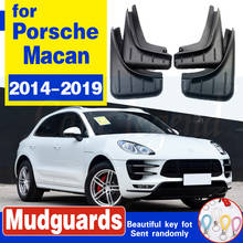 Guardabarros delantero y trasero para coche, accesorio para Porsche Macan 2014 ~ 2019, 2015, 2016, 2017, 2018 2024 - compra barato