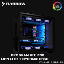Barrow программа Kit для Lian Li PC-O11 динамический чехол, водная плата с двойным радиатором ЦП/ГПУ блок водяного охлаждения 2024 - купить недорого