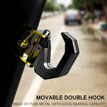 Double Hook for Xiaomi M365 Aluminum Alloy Luggage Mount Holder Bag Hook Hanger With Screw Motobike Electric Scooter Parts 2024 - buy cheap