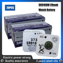 20Pcs/Lot FOR SEIZAIKEN 373 100% Original Brand New Silver Oxide Watch Battery LONG LASTING SR916SW 916 JAPAN Made 2024 - buy cheap