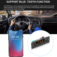 Hot Sale Bluetooth 5.0 Radio 5V 12V Wireless Audio Receiver Car Kit Fm Module Mp3 Player Decoder Board Usb 3.5Mm Aux Universal 2024 - buy cheap