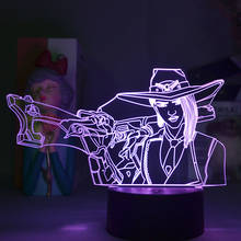 Heróis ashe gravados a laser em acrílico 3d, iluminação visual para gamers, estilo decoração, presente para jogos de computador 2024 - compre barato