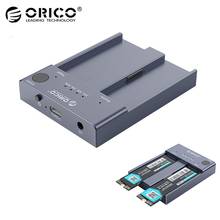 ORICO Dual Bay M.2 NGFF NVMe SSD Docking Station 10Gbps USB 3.1 Type-C External Hard Drive Dock for 2242 2260 2280 Offline Clone 2024 - buy cheap