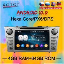2 Din IPS экран Android 10 DSP автомобильный мультимедийный плеер для Toyota Camry 2006 2007 - 2011 Навигация Аудио Радио Стерео головное устройство 2024 - купить недорого