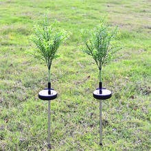 2PC/lot Solar Powered Garden light Christmas Tree Landscape decoration Outdoor Multicolor lighting for Yard,Fence,Driveway 2024 - buy cheap