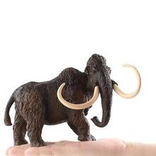 Figura de PVC de simulación de elefante mamut para niños, modelo educativo, colección de figuras de juguete para niños, regalo para niños 2024 - compra barato