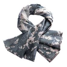 Military Tactical Camouflage Mesh Breathable Scarf Outdoor Headband Mesh Scarf Outdoor Jungle Muffler Camping Hiking Men Scarf 2024 - buy cheap