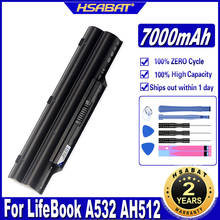 HSABAT FPCBP331 7000mAh Laptop Battery for Fujitsu LifeBook A532 AH512 AH532 AH532/GFX FPCBP331 FMVNBP213 FPCBP347AP Batteries 2024 - buy cheap