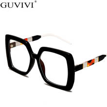 Square Optical Glasses Frames Women Men Oversized Fashion Spectacles Frames Glasses Brand Designer Eyeglasses Eyewear UV400 2024 - buy cheap