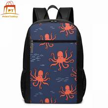 Octopus Backpack Octopus Backpacks Shopping High quality Bag Pattern Student Multi Purpose Trending Bags 2024 - buy cheap