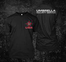 Camiseta negra de manga corta para hombre, ropa de marca, Uss Umbrella Security Service Corp, 2019 2024 - compra barato