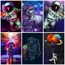 5D DIY Diamond Art Painting Outer Space Diamond Embroidery Sale Astronaut Rhinestones Mosaic Cross Stitch Handmade Gift 2024 - buy cheap