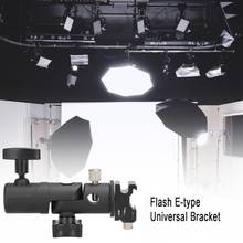 Adaptador de montaje de paraguas de zapata para Flash giratorio, soporte de luz de estudio tipo E, accesorios para estudio fotográfico de alta calidad 2024 - compra barato